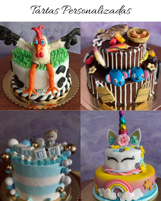 Tartas Personalizadas de Panadería Molino en Motril (Granada)